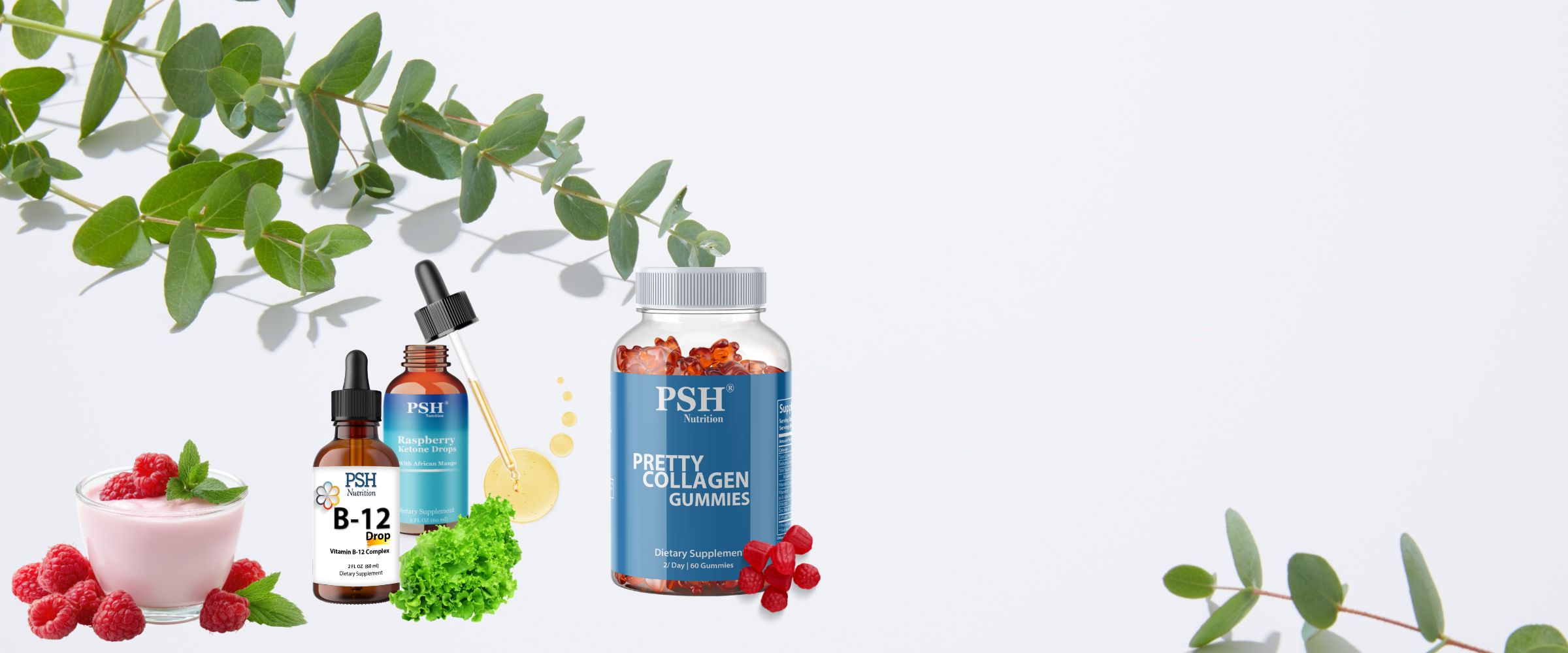 PSH Nutrition B-12 Drops supplement for women